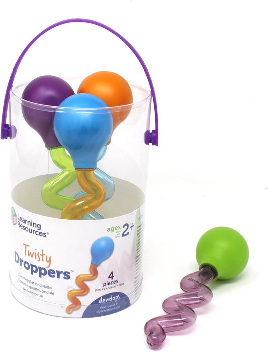 Learning Resources Twisty Droppers, juguete de motricidad fina
