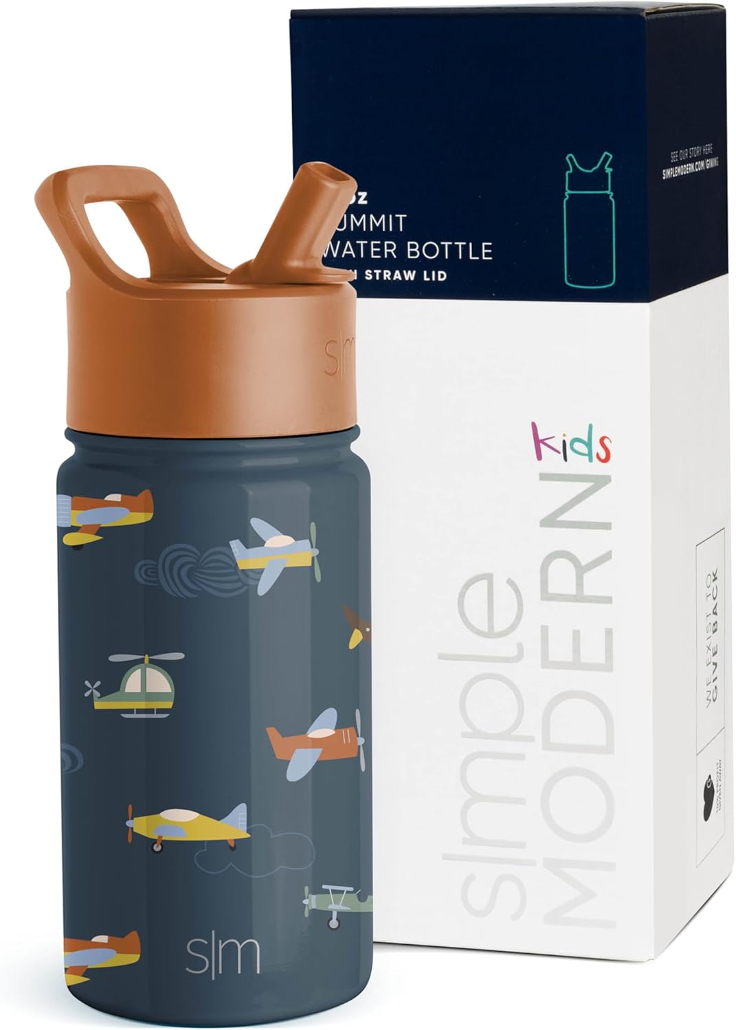 Simple Modern - Botella de agua acero inoxidable Trolls