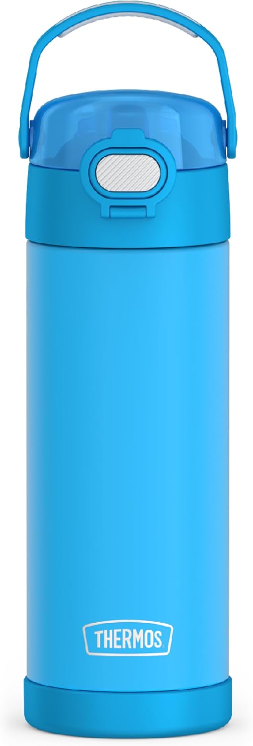 THERMOS FUNTAINER - Botella aislada al vacío de acero inoxidable de 16 onzas
