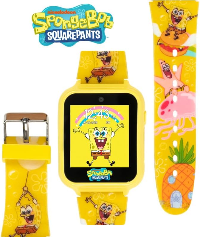 Bob Esponja Reloj inteligente con pantalla LED