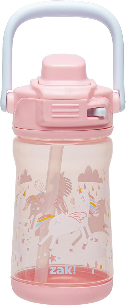 Zak Designs Botella de agua plástico de 12 onzas