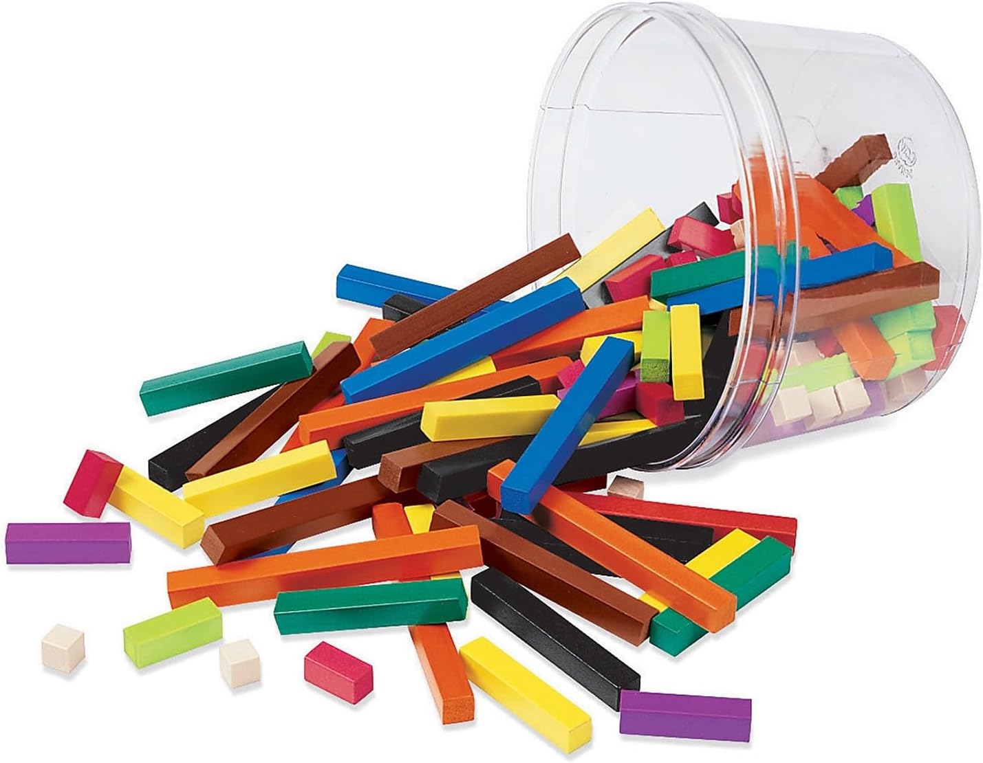 Regletas de Cuisenaire, para grupos pequeños