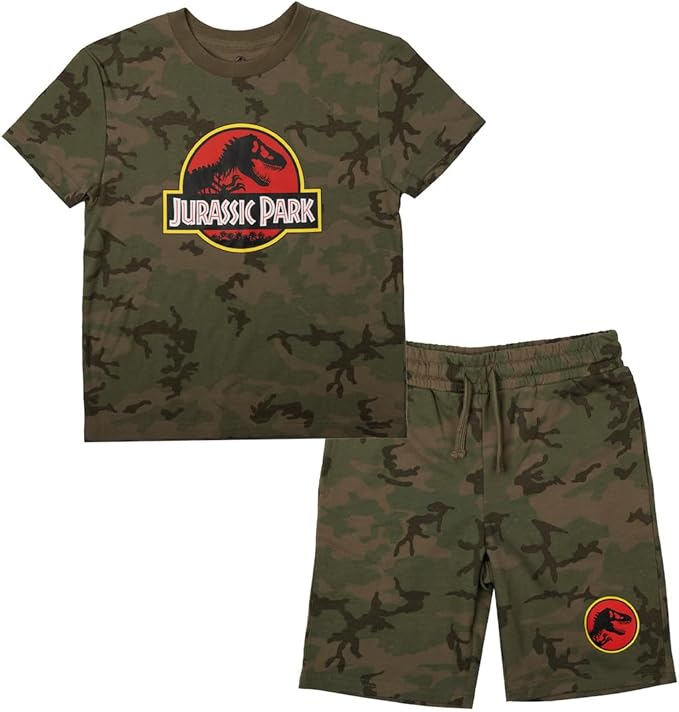 Jurassic Park - Conjunto de camiseta y pantalón corto