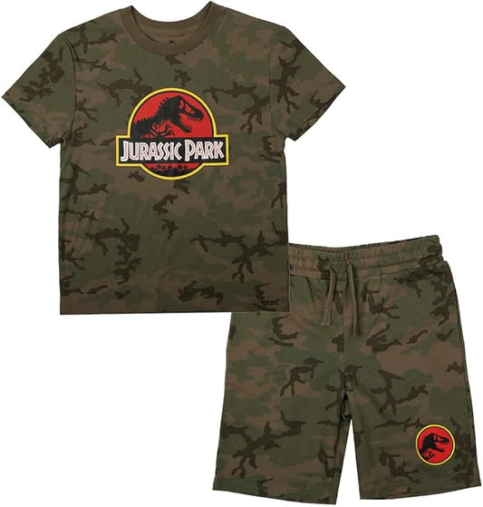 Jurassic Park - Conjunto de camiseta y pantalón corto