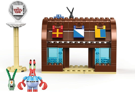 Snap & Switch Juego de cangrejo de Bob Esponja - Juego de juguetes para construir