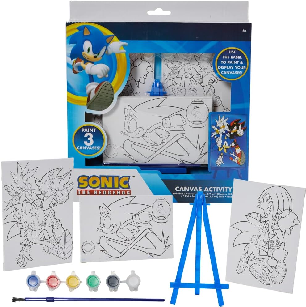 Sonic The Hedgehog - Juego de pintura