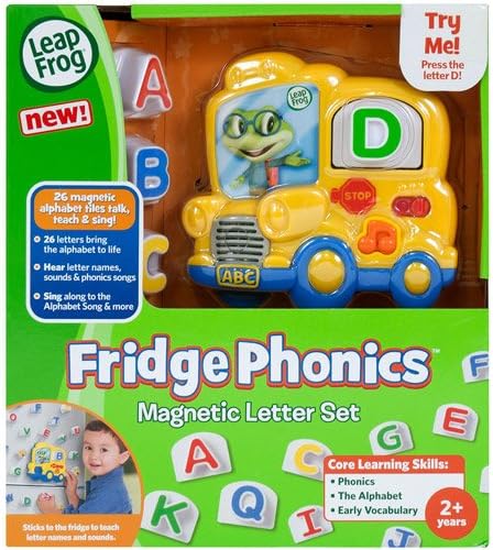 LeapFrog - Juego de letras magnéticas para refrigerador