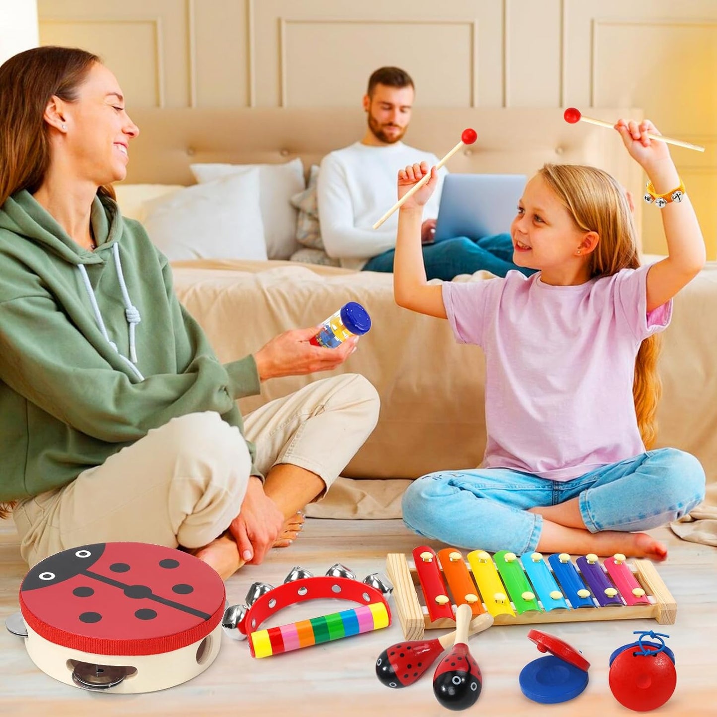 Juego de instrumentos musicales