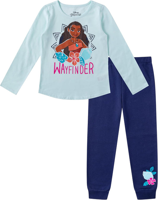 Disney Moana - Conjunto de camisa y pantalones 