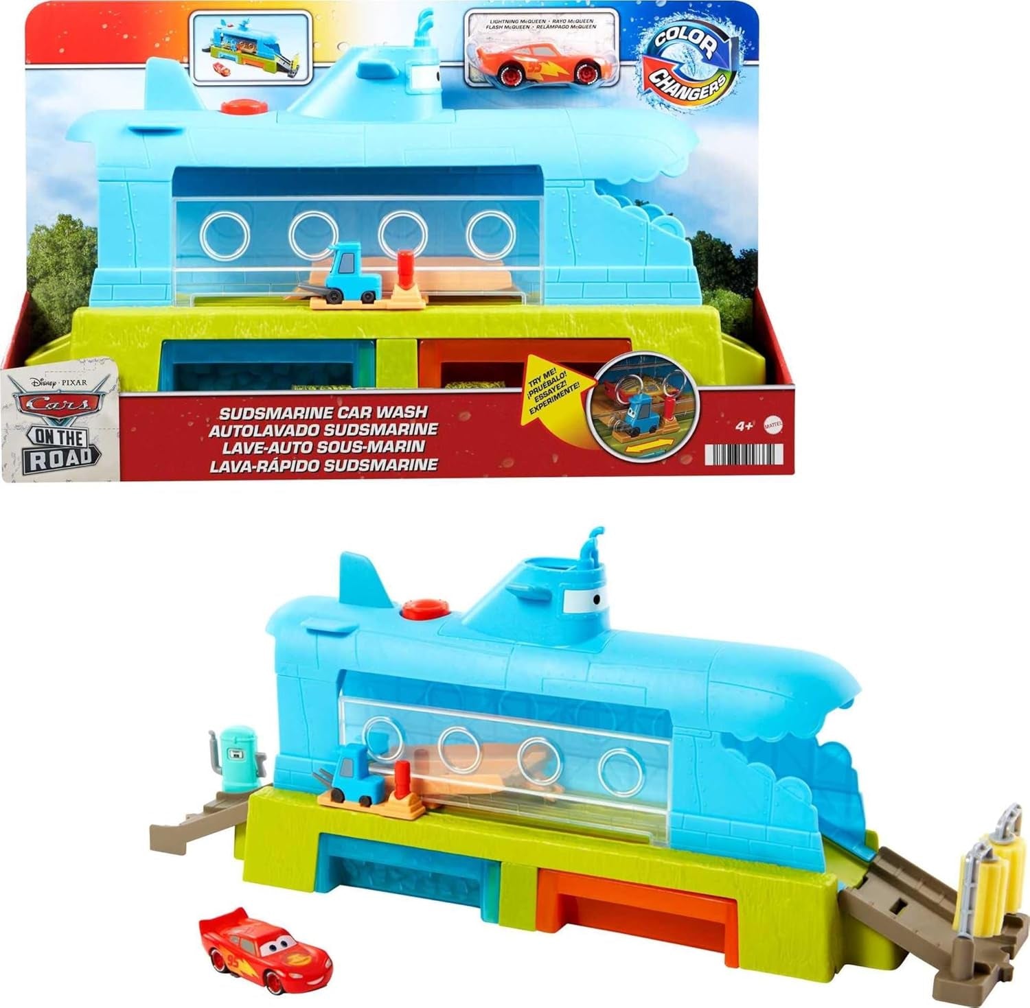 Mattel Disney y Pixar Cars Toys, Submarine