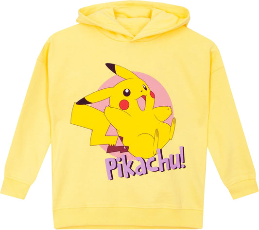 Pokemon Sudadera con capucha para niñas