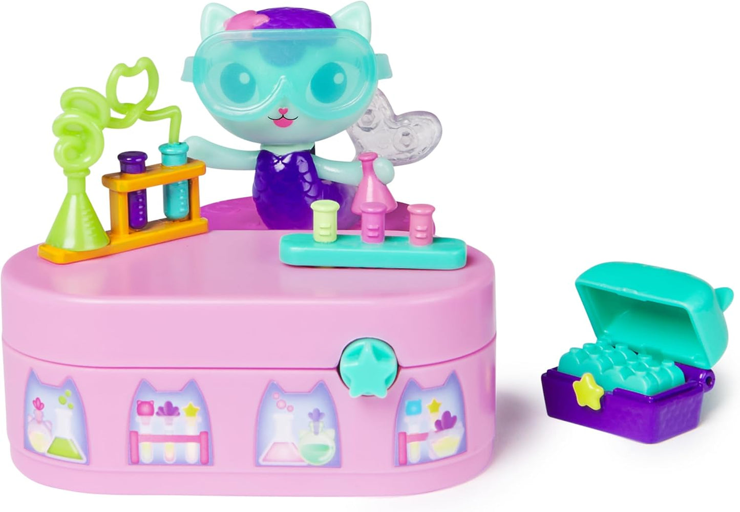 Gabby's Dollhouse, Figura con muebles y accesorios