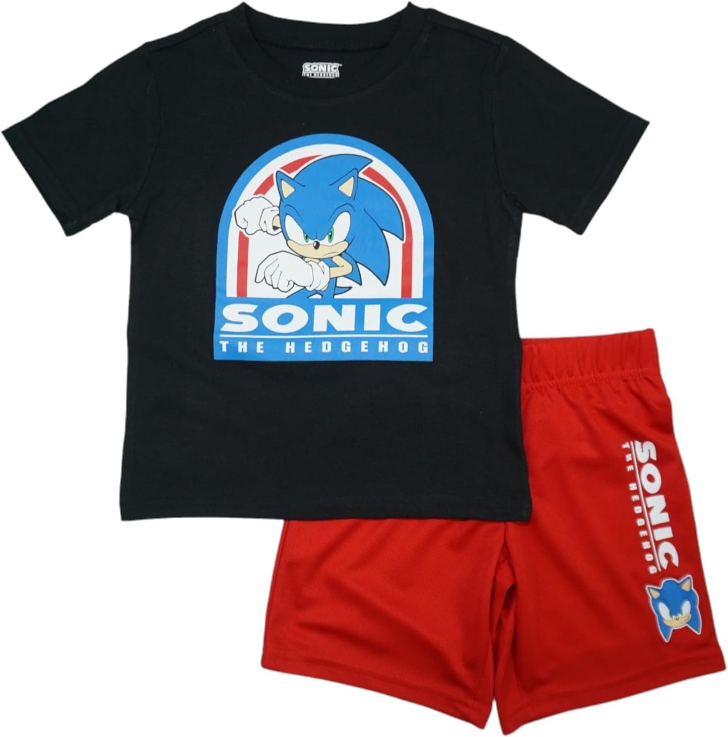 Sega Sonic The Hedgehog - Conjunto de ropa de 2 piezas