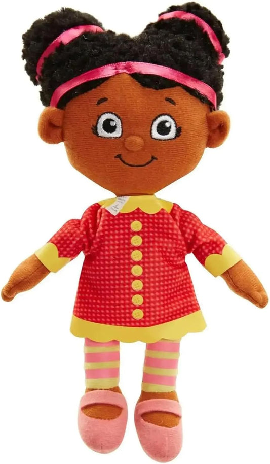 Daniel Tiger's Neighborhood Miss Elaina Mini Felpa, 7 pulgadas