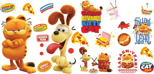 Garfield - Calcomanías de pared para despegar y pegar
