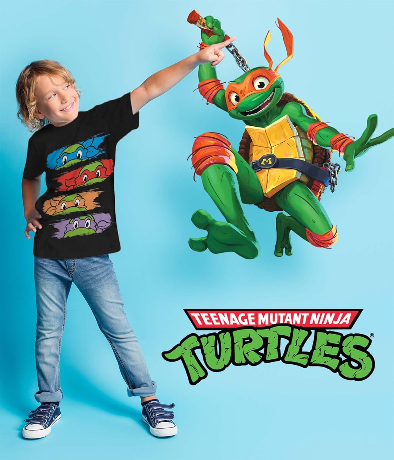 Camiseta de las Tortugas Ninja (conjuntos)