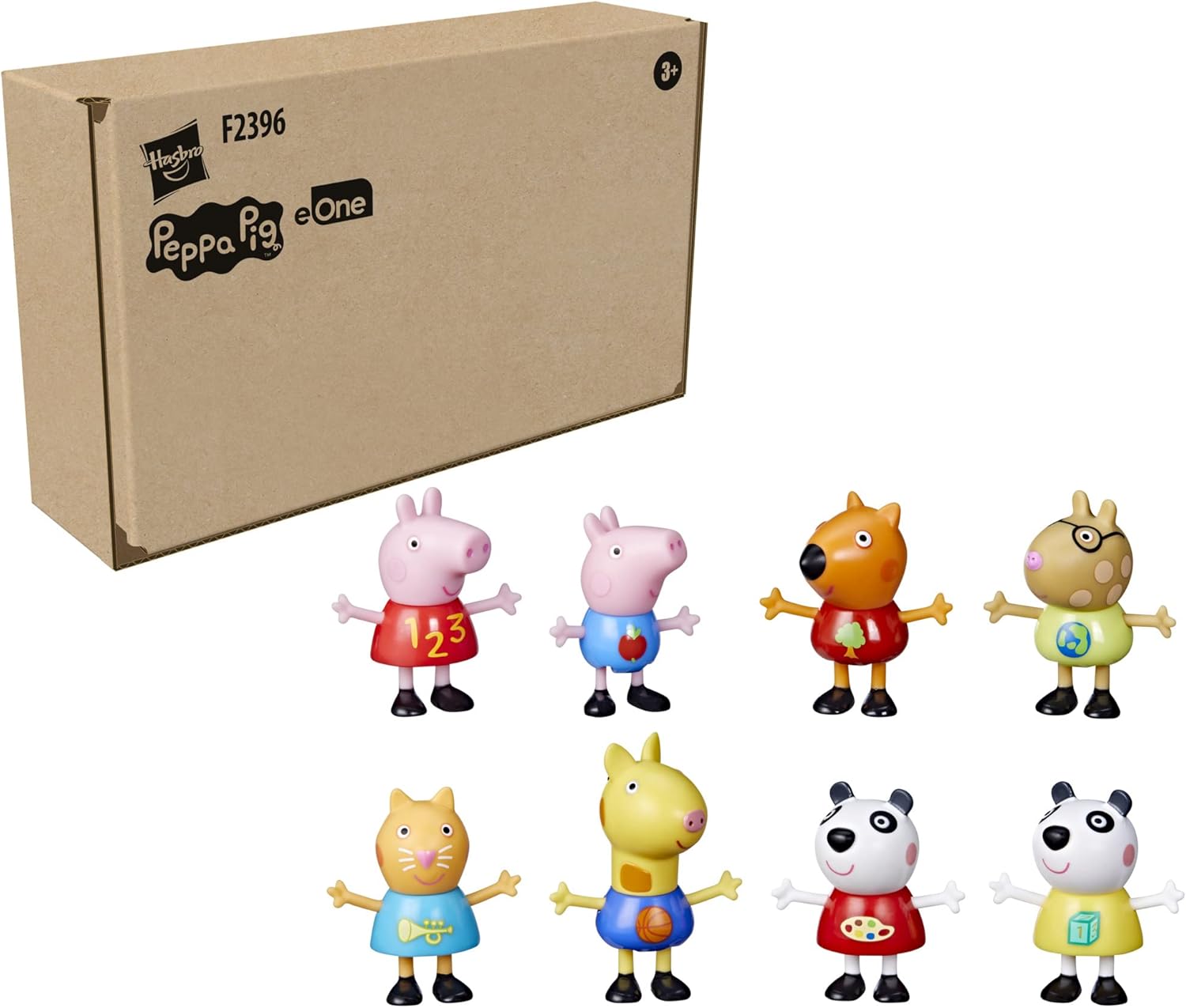 Peppa Pig Paquete de 8 figuras 