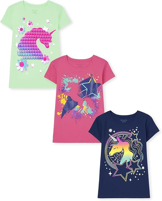 The Children's Place Camisetas gráficas de manga corta