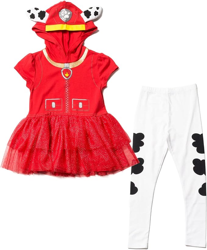 Paw Patrol Conjunto de vestido de camiseta y leggings