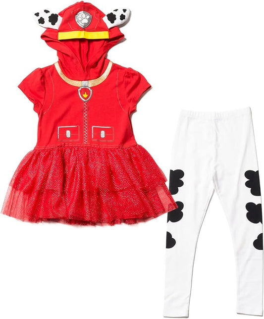 Paw Patrol Conjunto de vestido de camiseta y leggings