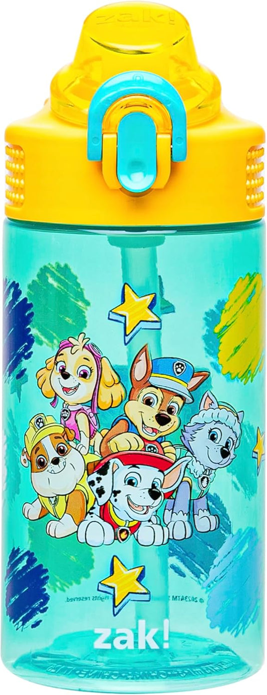 Zak Designs Botella de agua plástico duradero, 16 onzas