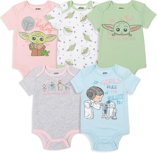 Star Wars Paquete de 5 mamelucos