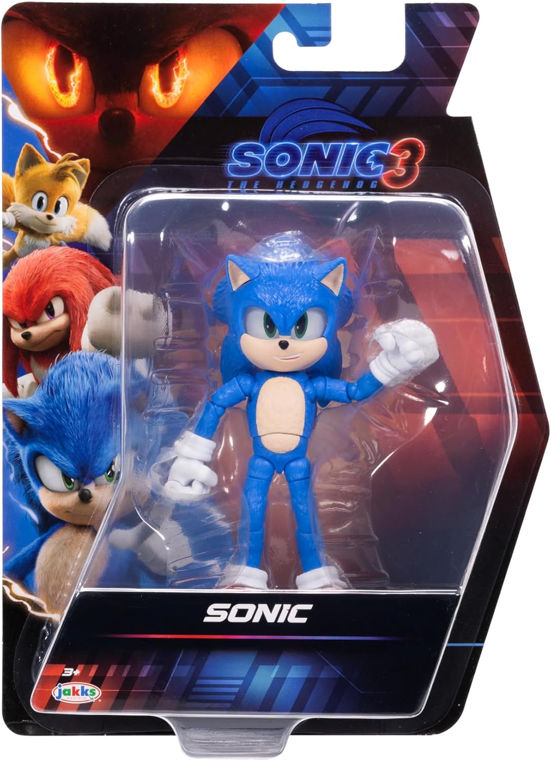 Sonic The Hedgehog Figuras de acción 5 pulgadas, altamente articuladas