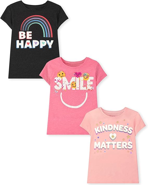 The Children's Place Camisetas gráficas de manga corta