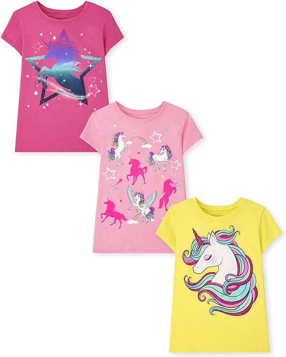 The Children's Place Camisetas gráficas de manga corta