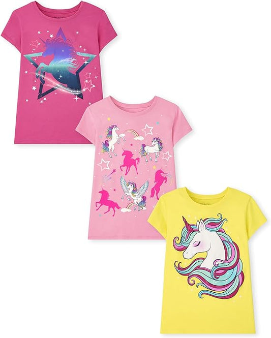 The Children's Place Camisetas gráficas de manga corta