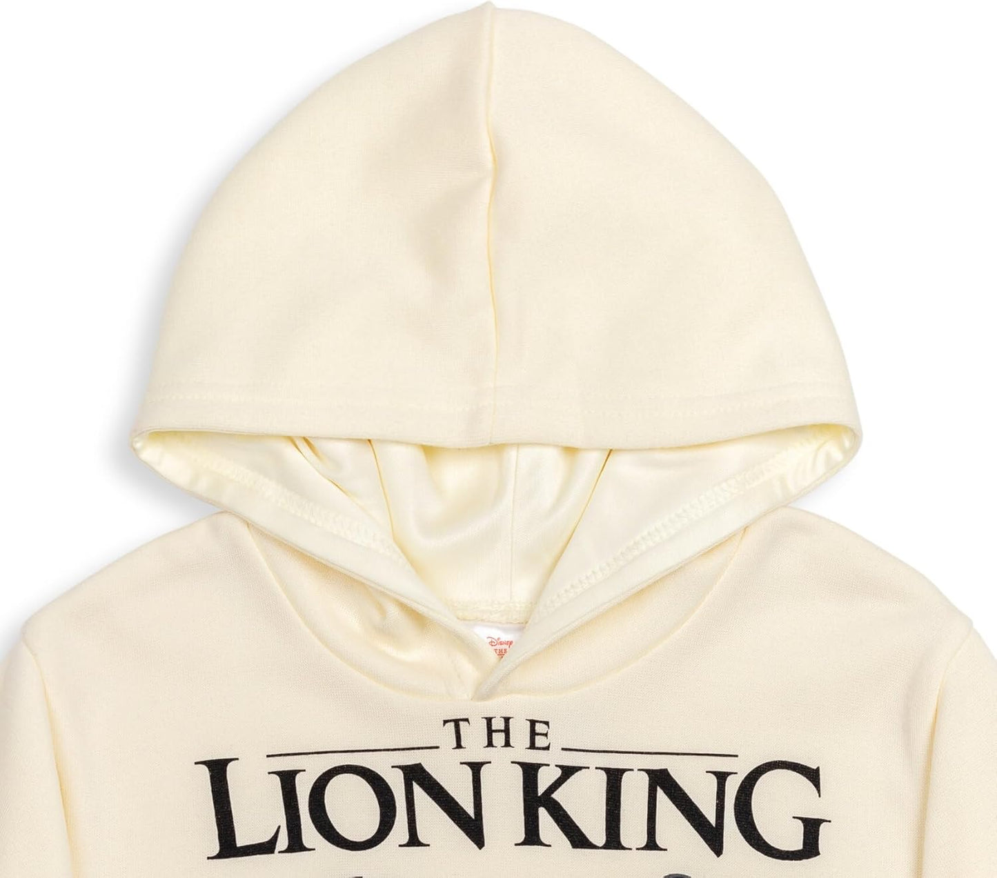 Disney Conjunto de sudadera con capucha y pantalones de forro polar del Rey León