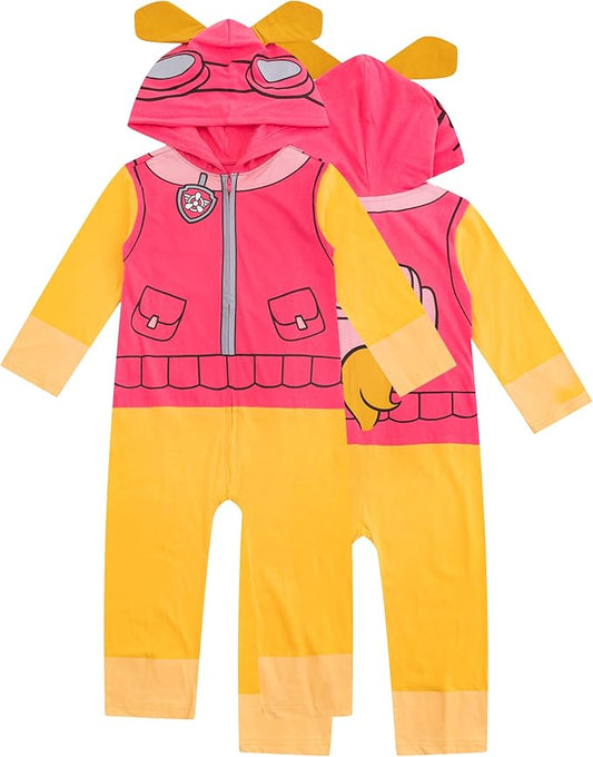 Paw Patrol Nickelodeon - Overol con capucha y orejas