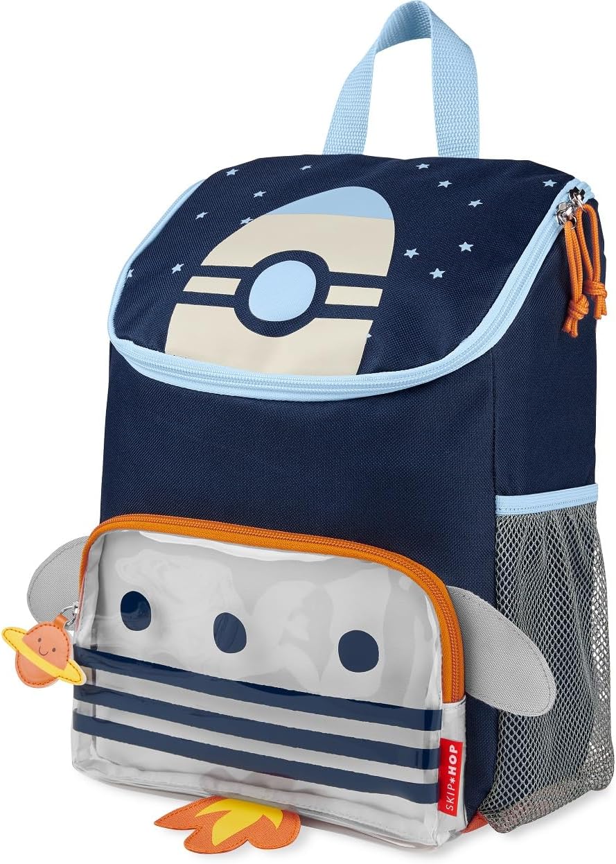 Skip Hop Mochila para niños grandes, arcoíris 14"Pulgadas 