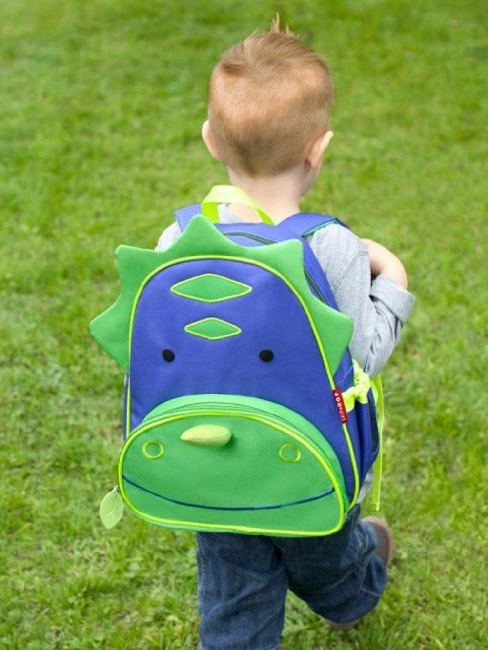 Skip Hop - Mochila para preescolar, colección Zoo Dinosaurio 12" Pulgadas 