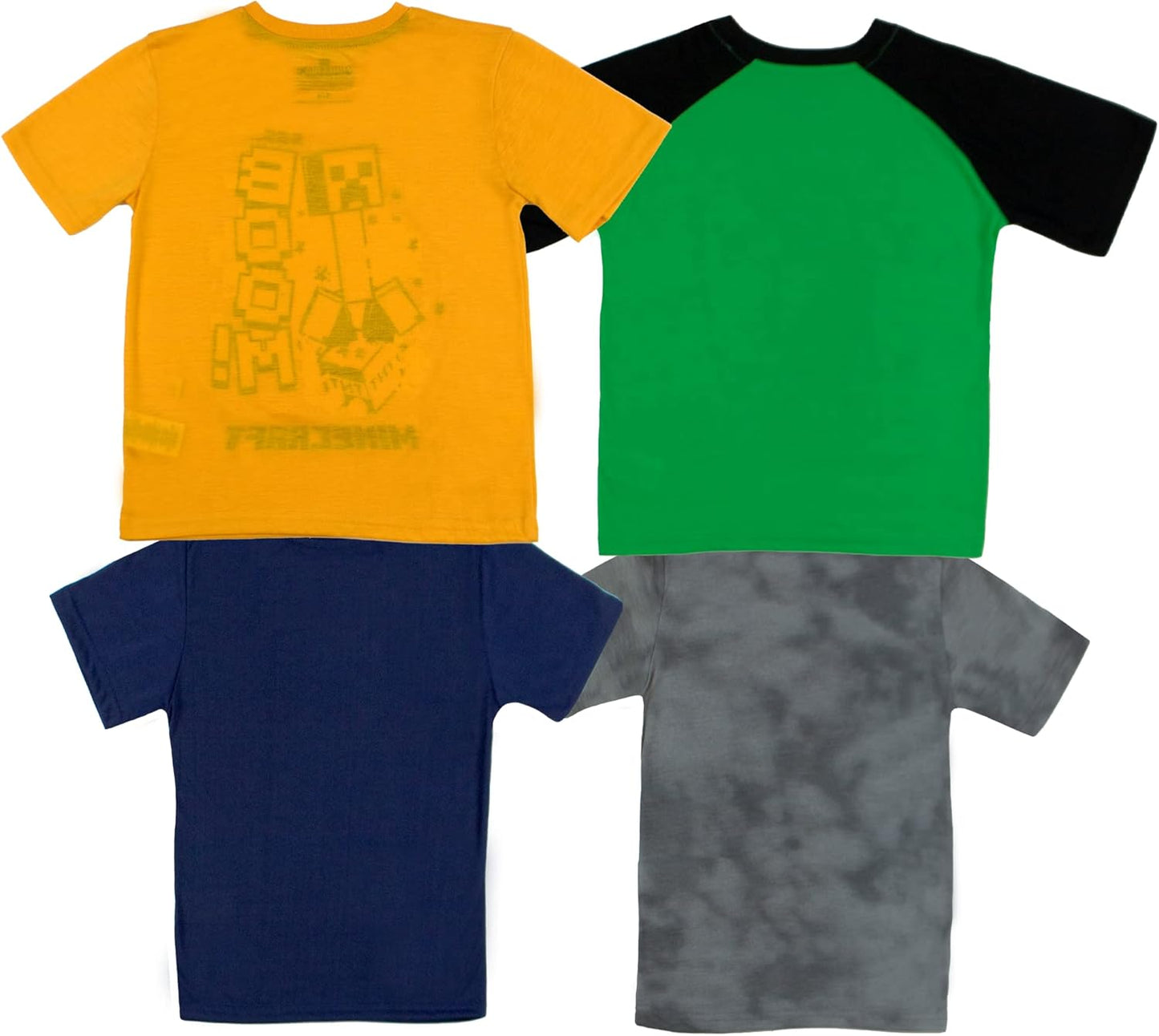 Minecraft - Paquete de 4 camisetas 