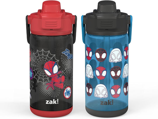 Zak Juego de 2 botellas de 16 onzas cada una, plástico duradero