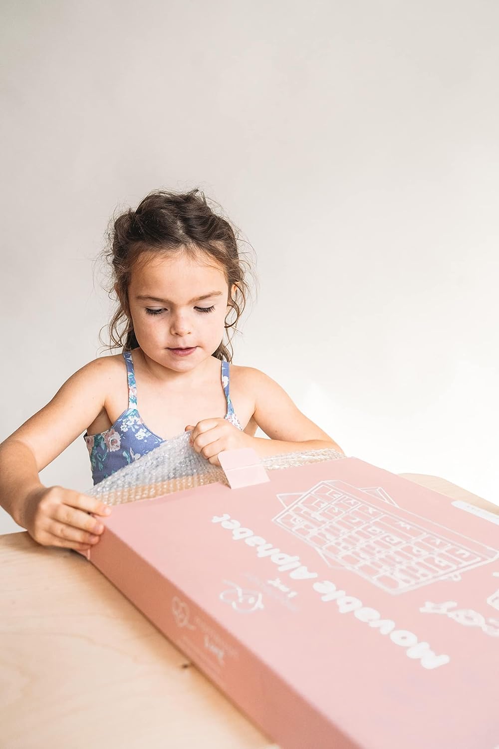 Letras de madera del alfabeto móvil Montessori