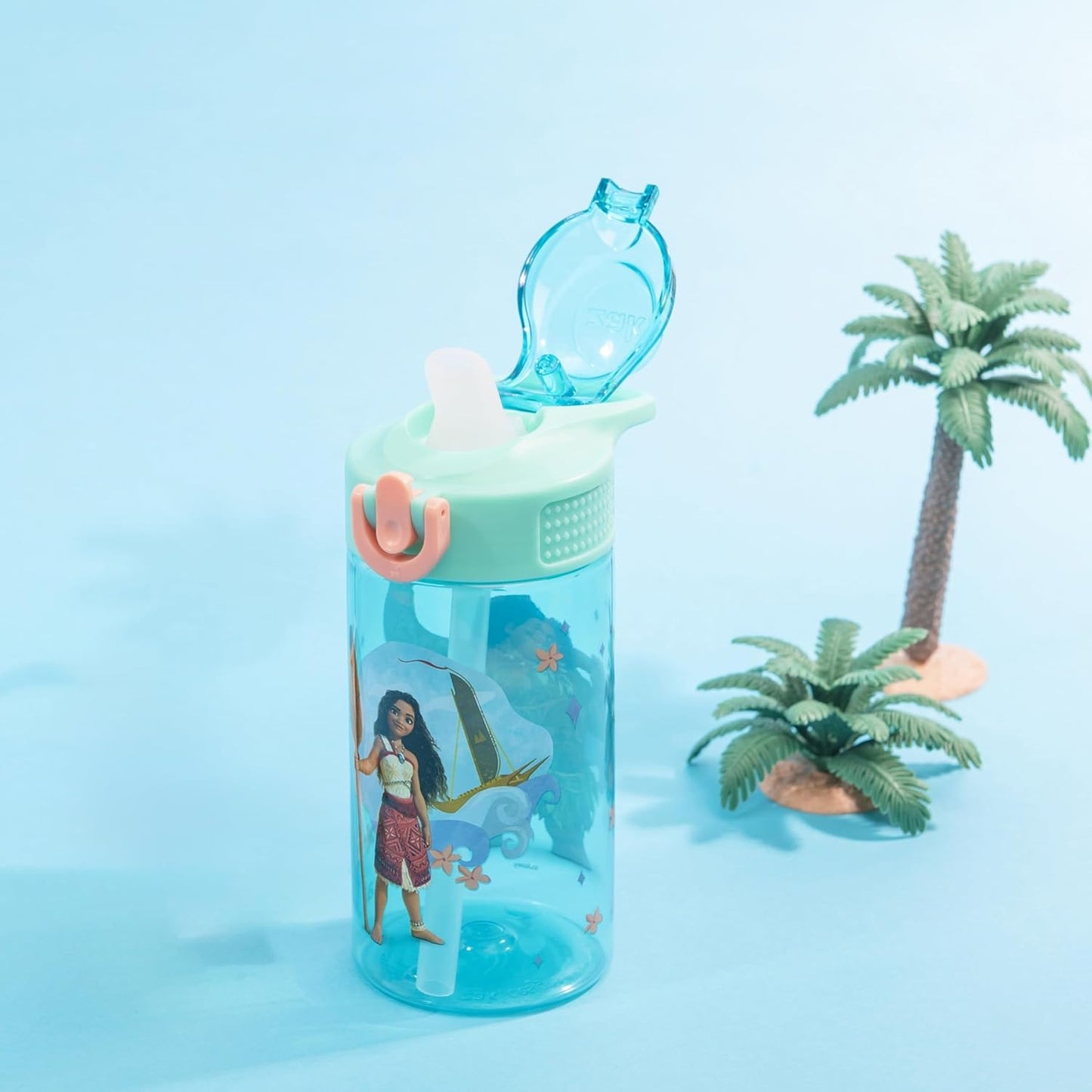 Zak Designs Botella de agua plástico duradero, 16 onzas