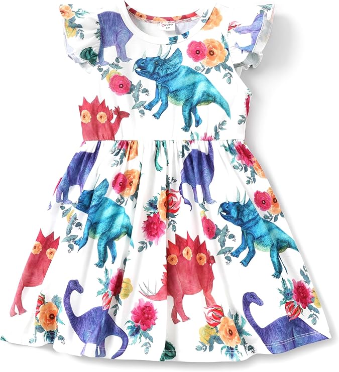PATPAT Vestido Dinosaurio