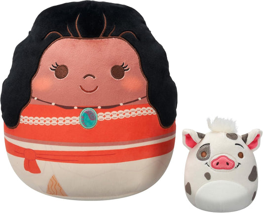 Squishmallows Paquete de 2 Pua y Moana originales
