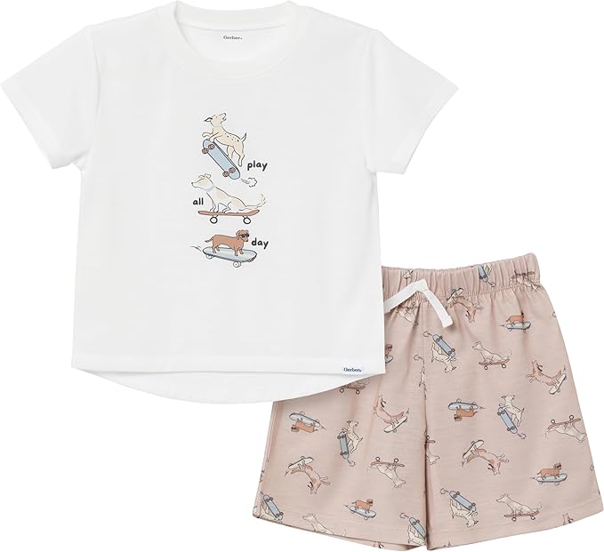 Conjunto de pijama de 2 piezas para bebé niño Gerber