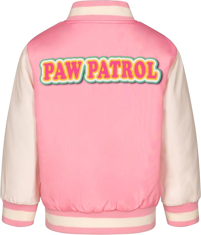 Paw Patrol Chaqueta universitaria bomber para niñas