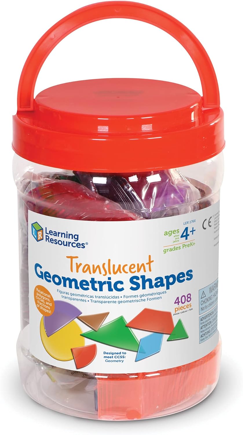 figuras geométricas translúcidas