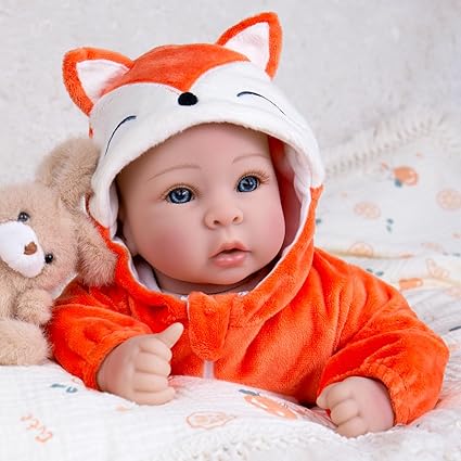 Muñecas de bebé realistas, de 17 pulgadas de cuerpo suave
