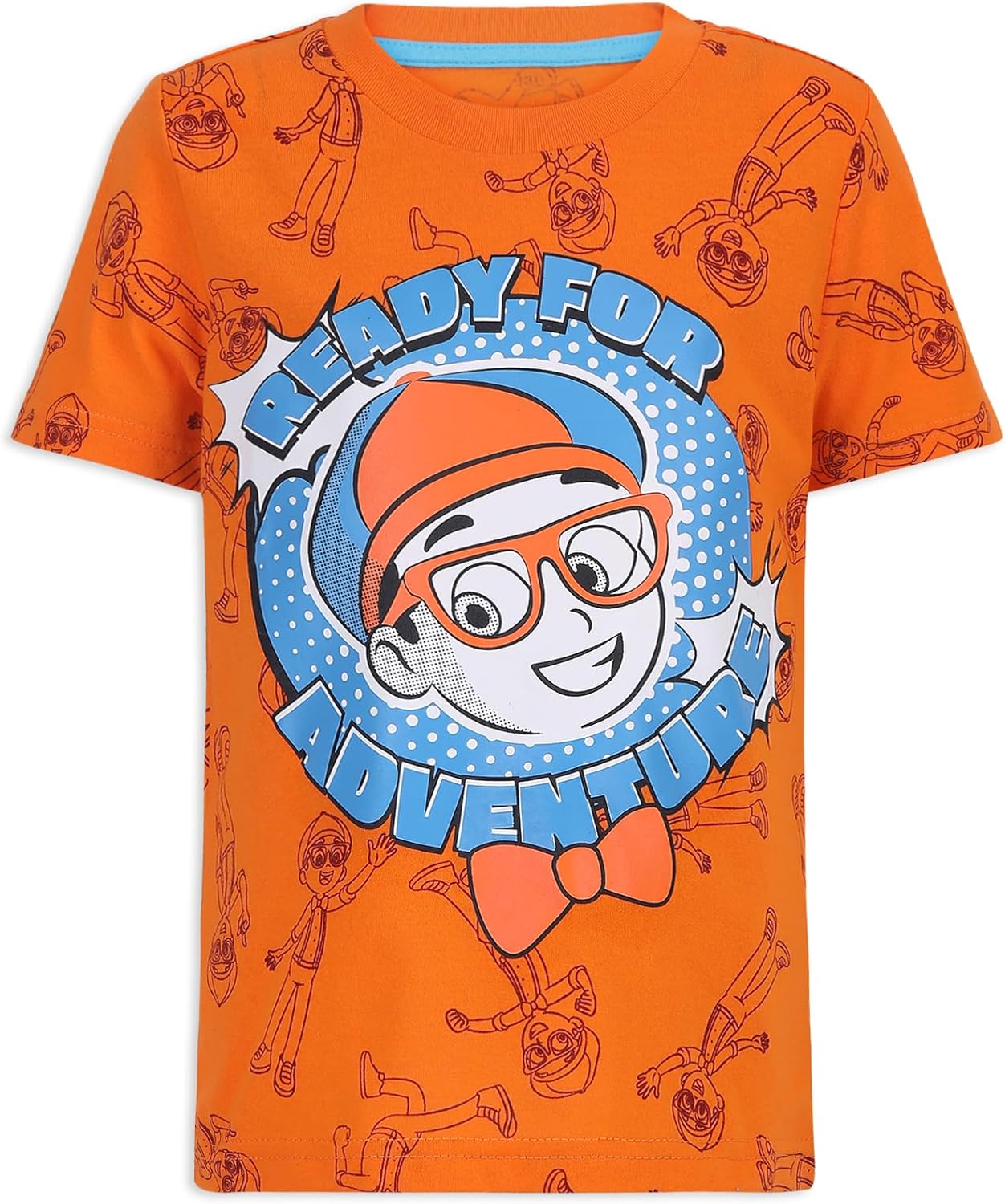 Blippi  - Paquete de 4 camisetas de manga corta 