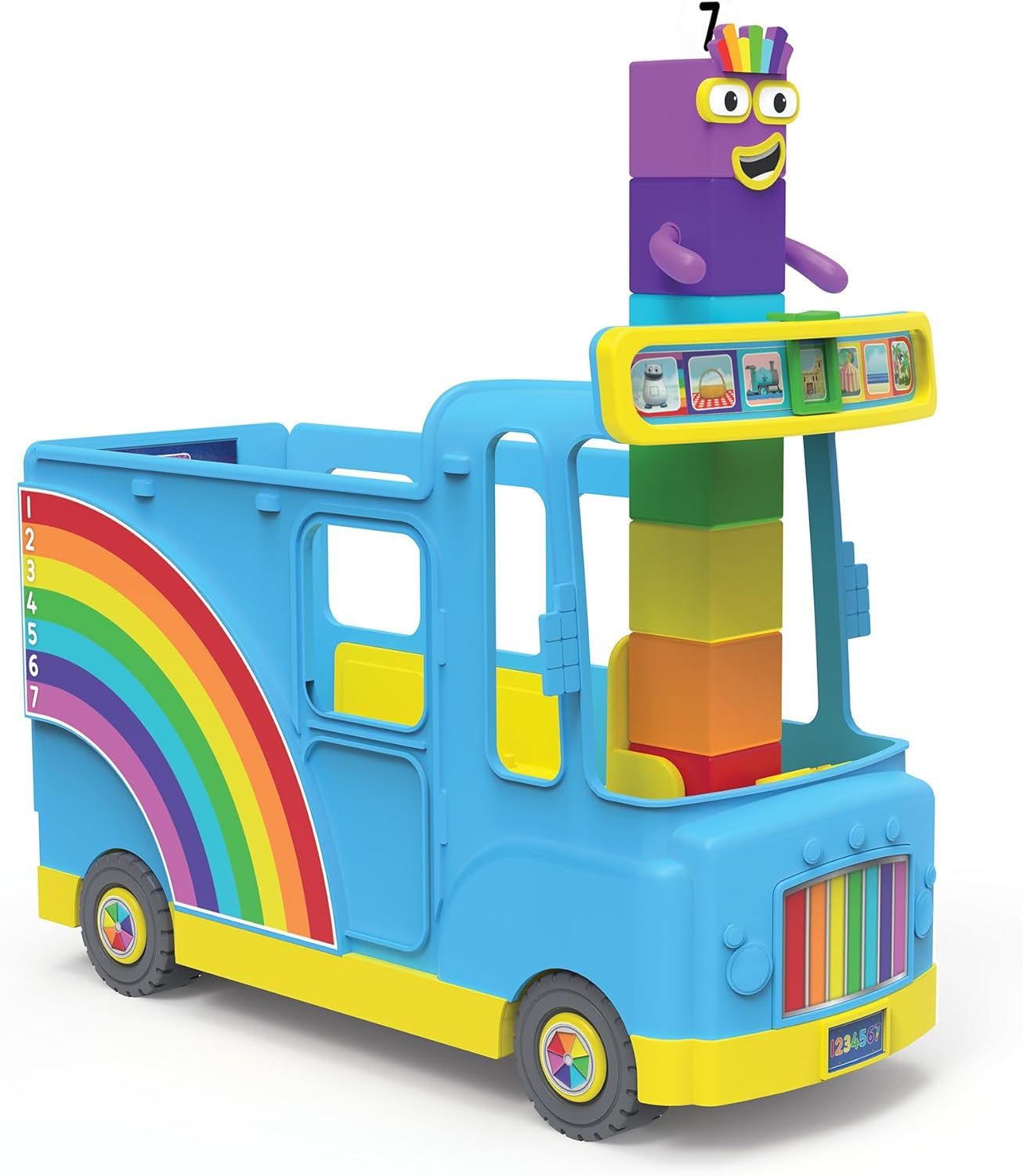 Numberblocks Rainbow Counting Bus