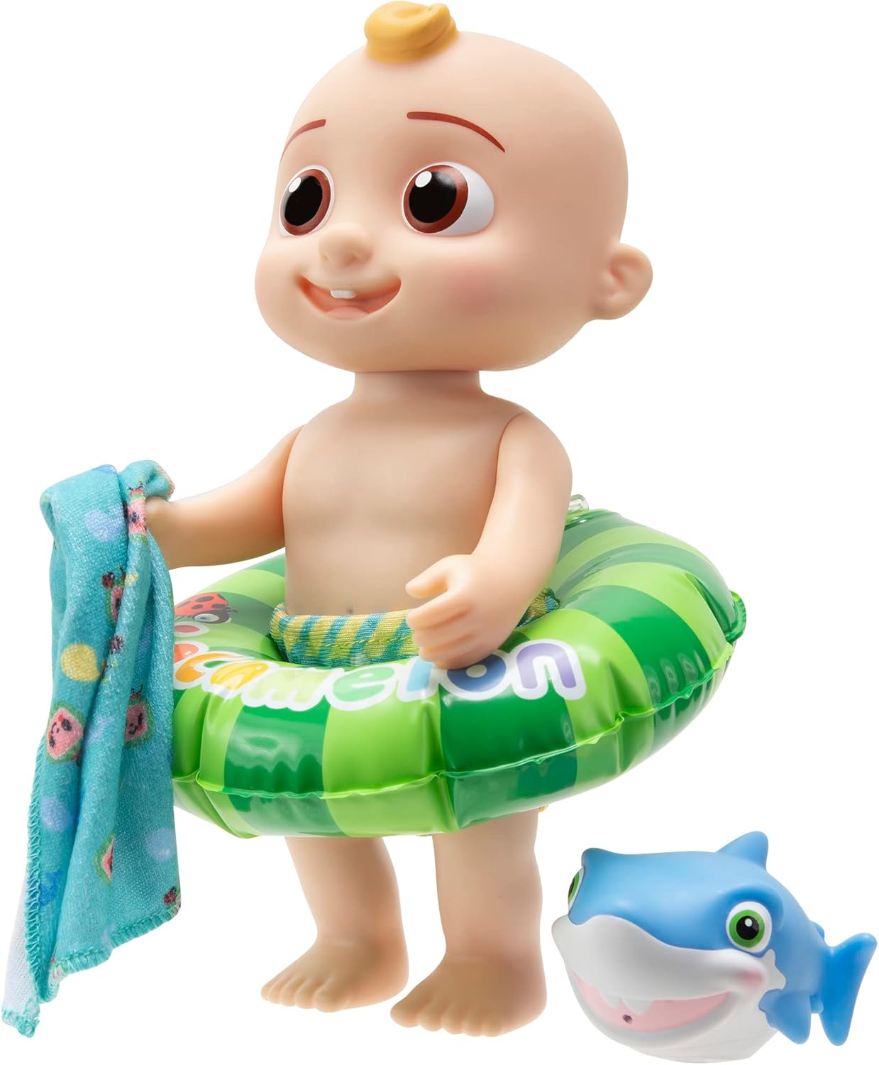 CoComelon - Muñeca Splish Splash JJ- con chorros