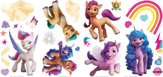 My Little Pony - Calcomanías de pared para despegar y pegar