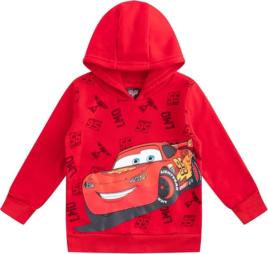 Disney Cars Lightning McQueen - Sudadera con capucha