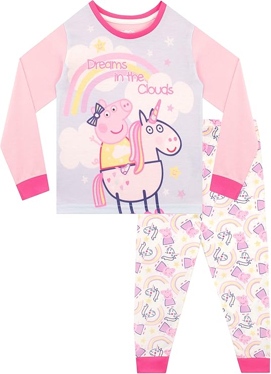 Peppa Pig Pijamas para niña